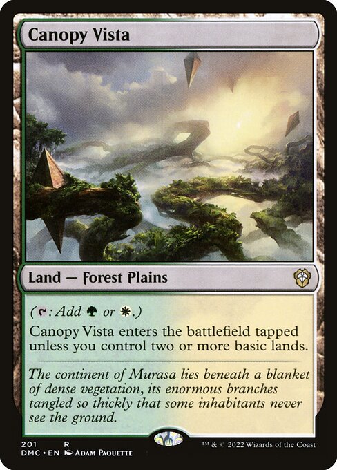 Canopy Vista - Commander: Dominaria United