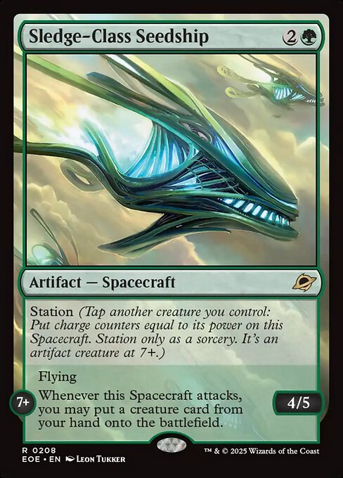 Sledge-Class Seedship (Foil) - Edge of Eternities