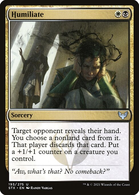 Humiliate - Strixhaven: School of Mages