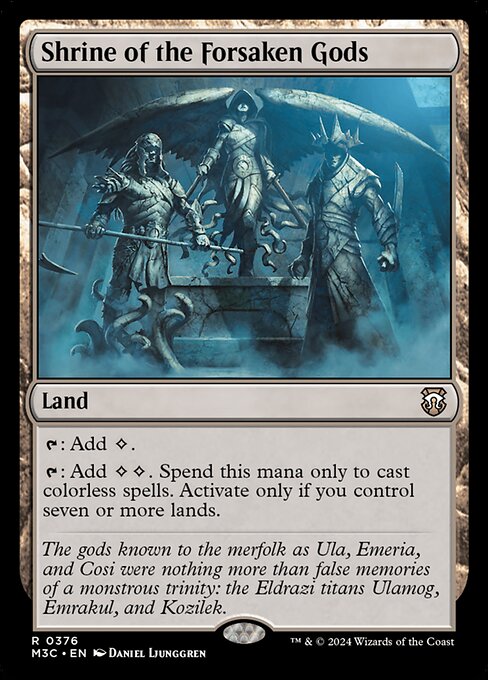 Shrine of the Forsaken Gods - Commander: Modern Horizons 3