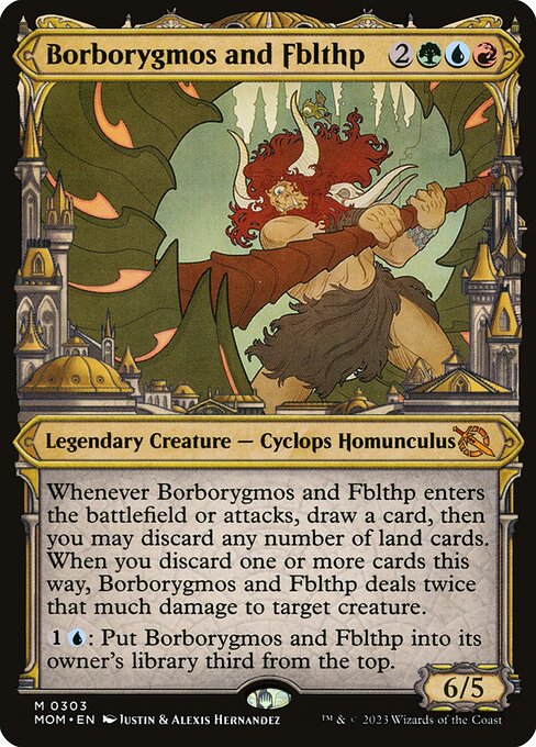 Borborygmos and Fblthp (Showcase) - March of the Machine