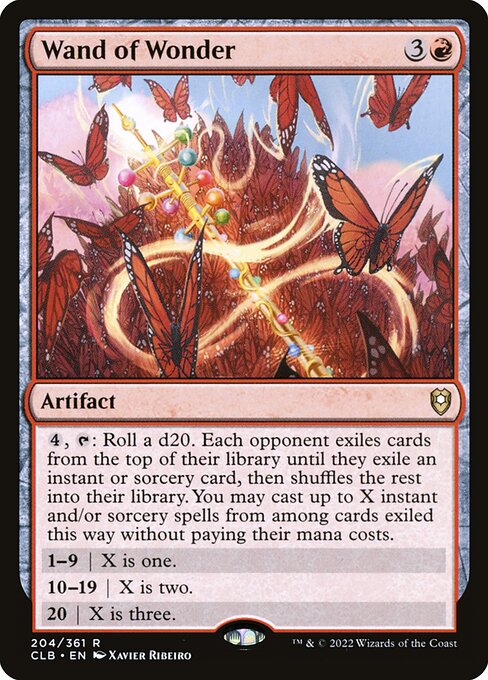 Wand of Wonder (Foil) - Commander Legends: Battle for Baldur's Gate