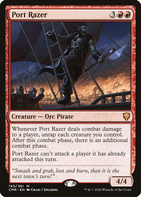Port Razer (Foil) - Commander Legends