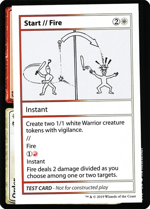 Start // Fire (No PW Symbol) - Mystery Booster: Convention Edition Exclusives