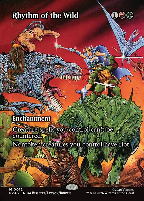 Rhythm of the Wild (Borderless) - Teenage Mutant Ninja Turtles Source Material