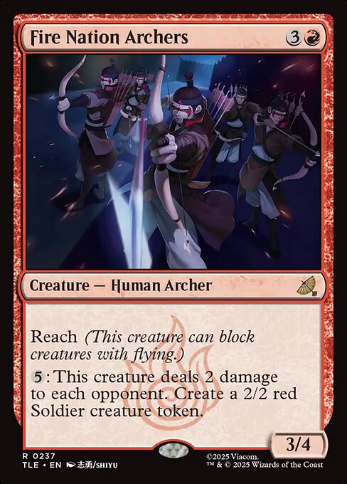 Fire Nation Archers (Foil) - Avatar: The Last Airbender: Eternal-Legal