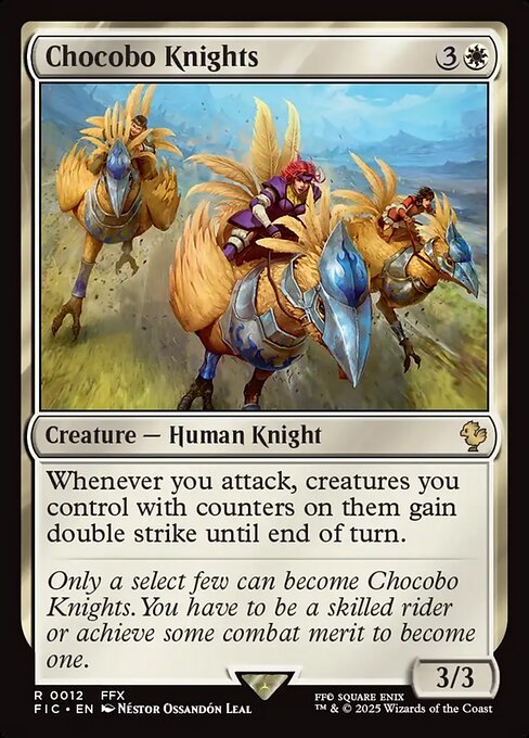 Chocobo Knights - Commander: FINAL FANTASY