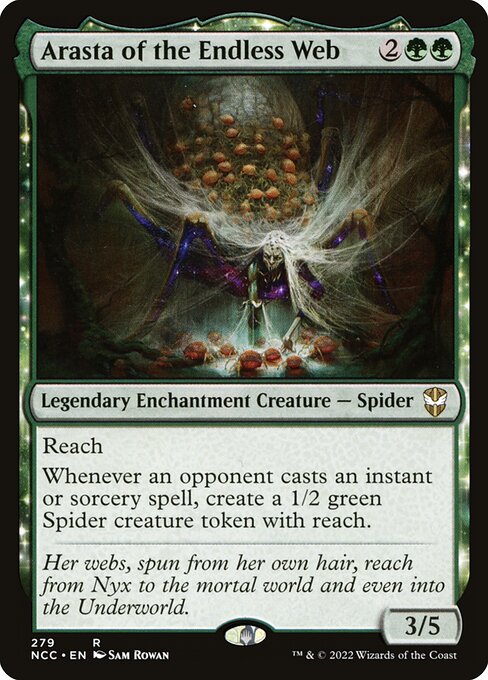 Arasta of the Endless Web - Commander: Streets of New Capenna