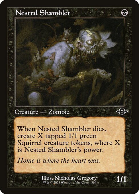 Nested Shambler (Retro Frame) - Modern Horizons 2