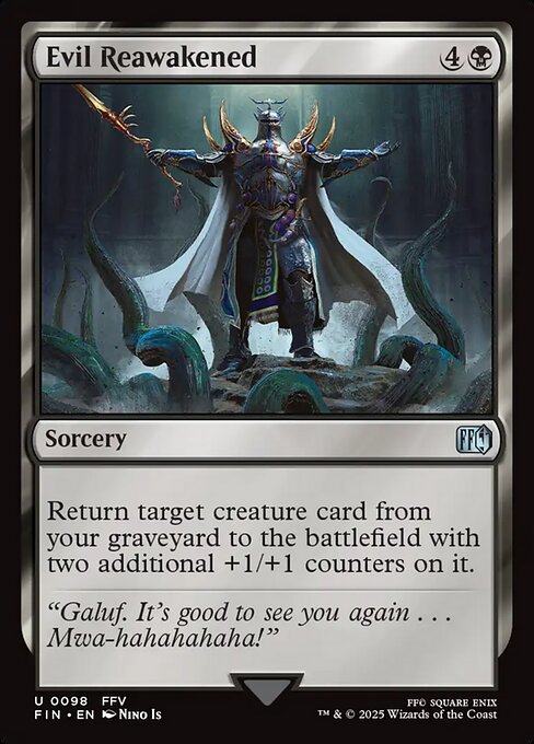 Evil Reawakened (Foil) - FINAL FANTASY