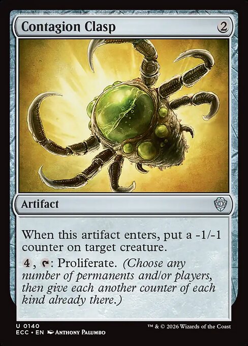 Contagion Clasp - Commander: Lorwyn Eclipsed