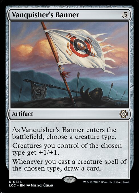 Vanquisher's Banner - Commander: The Lost Caverns of Ixalan