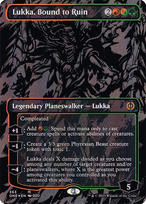 Lukka, Bound to Ruin - Phyrexia: All Will Be One