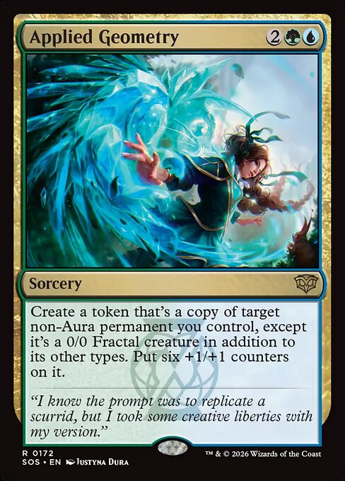 Applied Geometry (Foil) - Secrets of Strixhaven