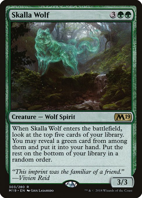 Skalla Wolf - Core Set 2019