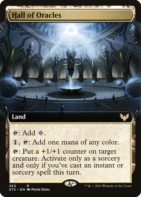 Hall of Oracles (Extended Art) - Strixhaven: School of Mages