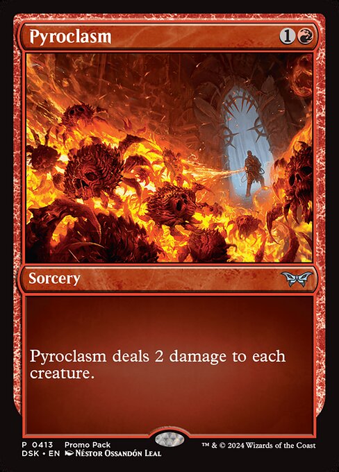 Pyroclasm (Foil) - Promo Pack: Duskmourn: House of Horror