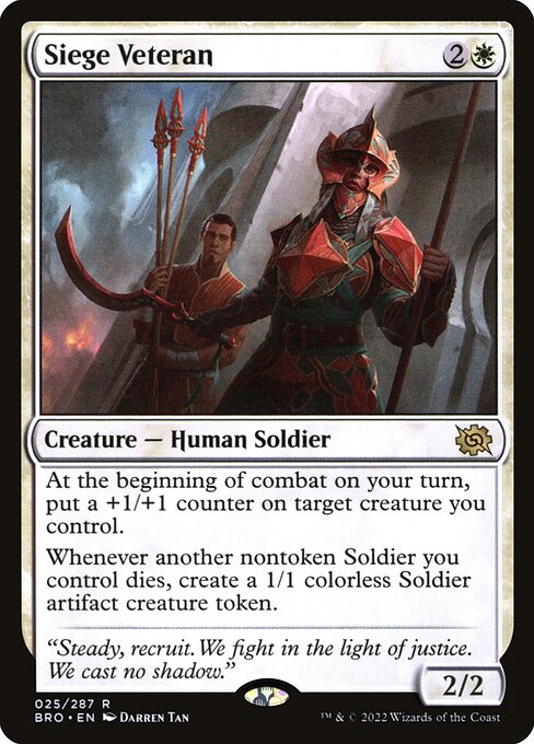 Siege Veteran - The Brothers' War