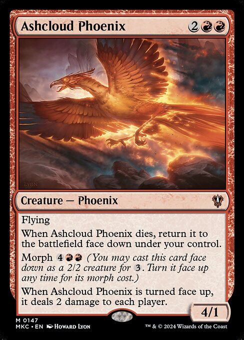 Ashcloud Phoenix - Commander: Murders at Karlov Manor