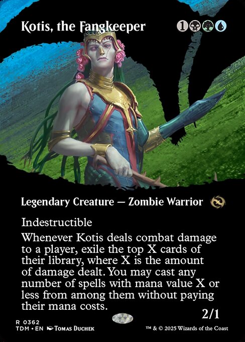 Kotis, the Fangkeeper (Borderless) - Tarkir: Dragonstorm