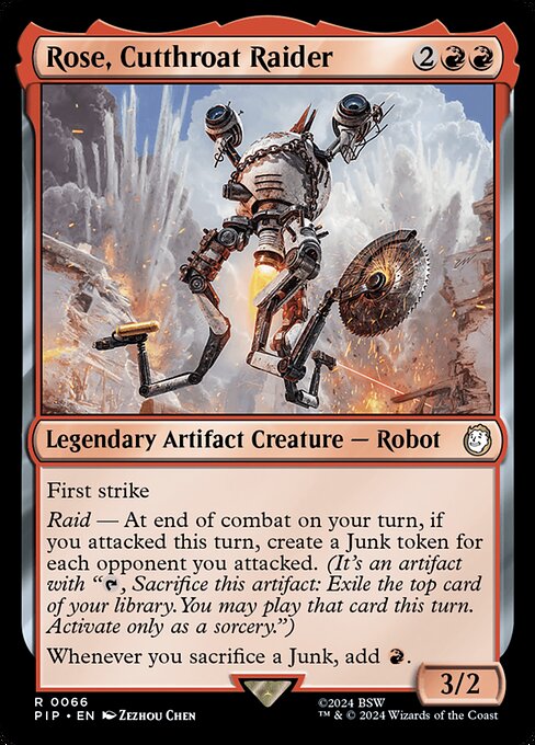 Rose, Cutthroat Raider - Universes Beyond: Fallout
