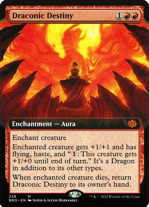 Draconic Destiny (Extended Art) - The Brothers' War