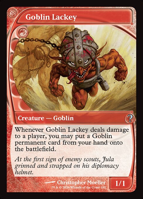 Goblin Lackey (Future Sight) - Mystery Booster 2
