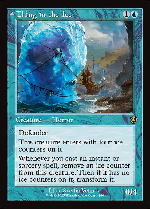 Thing in the Ice (Retro Frame) - Innistrad Remastered