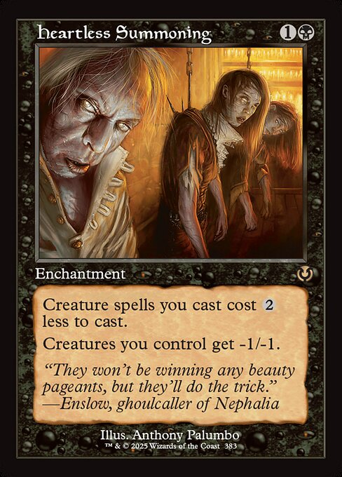 Heartless Summoning (Retro Frame) - Innistrad Remastered