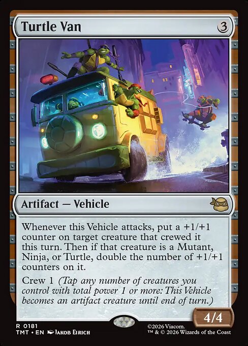 Turtle Van - Teenage Mutant Ninja Turtles