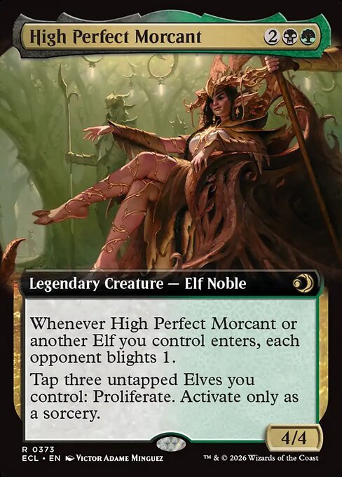 High Perfect Morcant (Extended Art) - Lorwyn Eclipsed