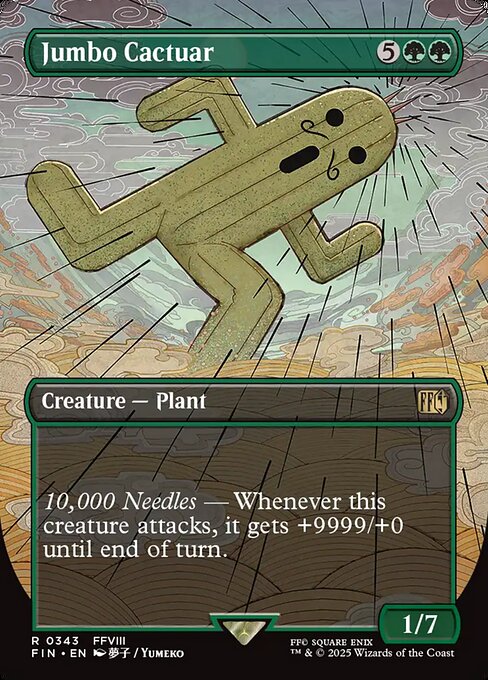 Jumbo Cactuar - FINAL FANTASY