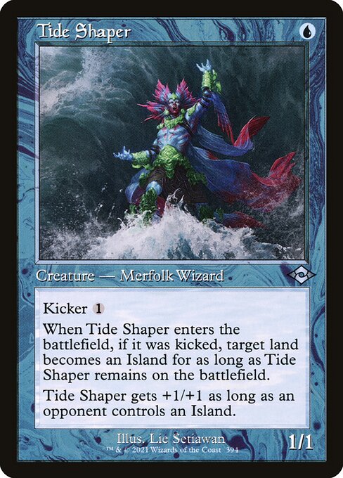 Tide Shaper (Retro Frame) (Foil Etched) - Modern Horizons 2