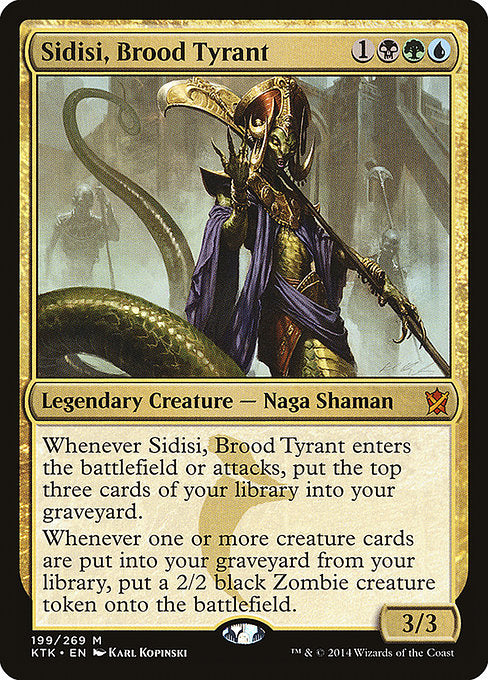 Sidisi, Brood Tyrant - Khans of Tarkir