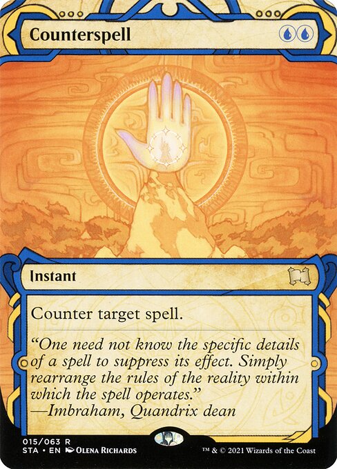 Counterspell (Foil Etched) - Strixhaven: Mystical Archives