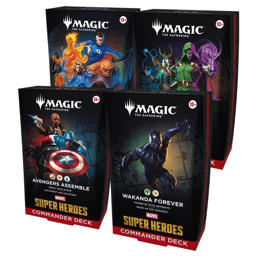 Marvel Super Heroes Commander Deck Case - Commander: Marvel Super Heroes (MSC) Commander: Marvel Super Heroes