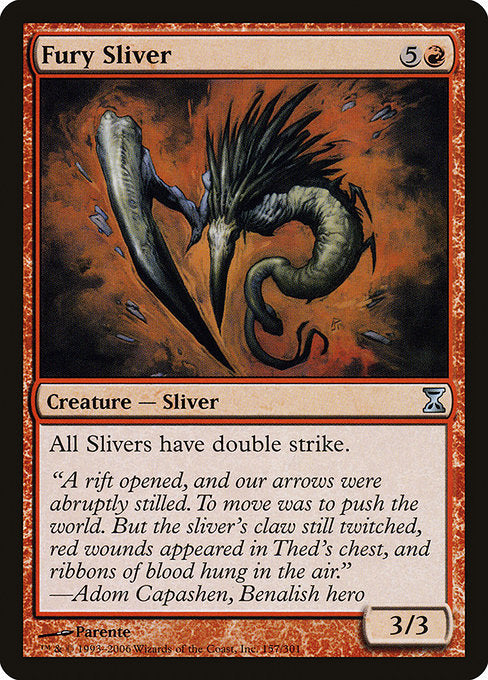 Fury Sliver - Time Spiral