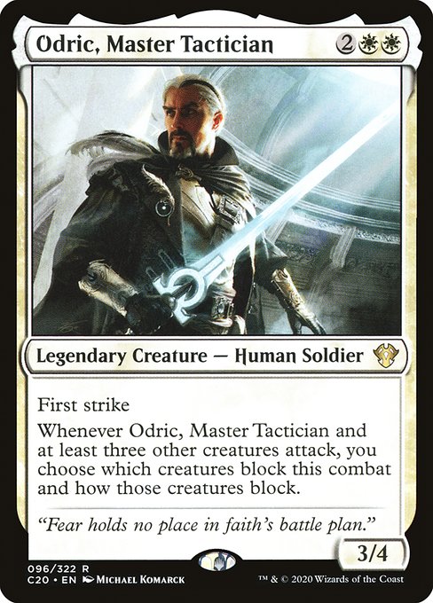 Odric, Master Tactician - Commander 2020