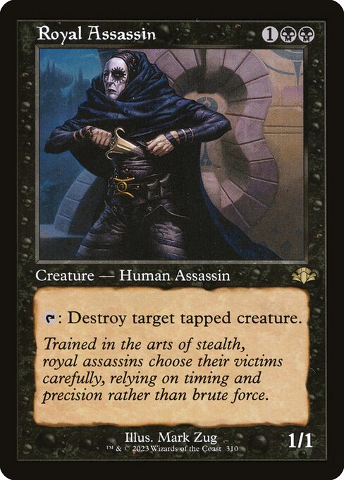 Royal Assassin (Retro Frame) - Dominaria Remastered