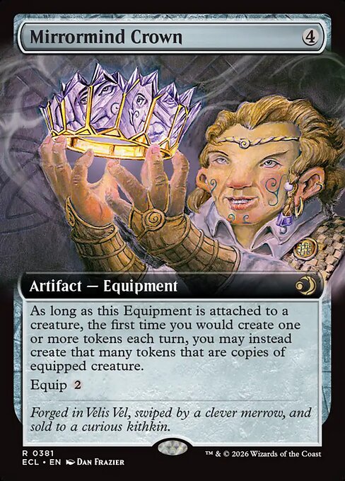 Mirrormind Crown (Extended Art) - Lorwyn Eclipsed