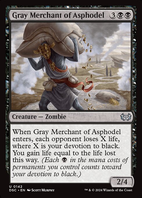 Gray Merchant of Asphodel - Commander: Duskmourn: House of Horror