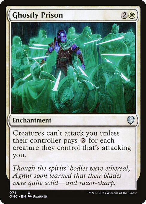 Ghostly Prison - Commander: Phyrexia: All Will Be One