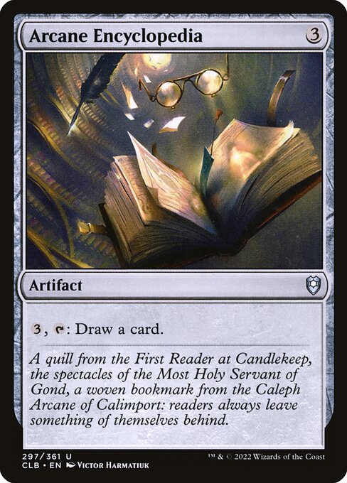 Arcane Encyclopedia - Commander Legends: Battle for Baldur's Gate