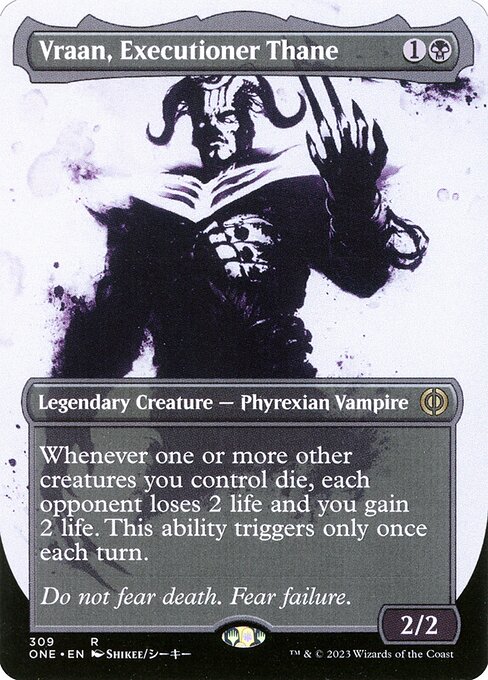 Vraan, Executioner Thane (Showcase) - Phyrexia: All Will Be One