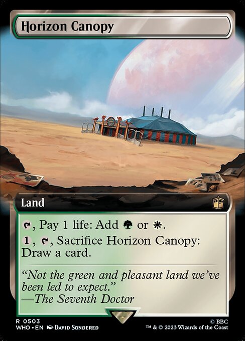 Horizon Canopy (Extended Art) - Universes Beyond: Doctor Who