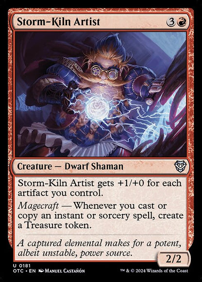 Storm-Kiln Artist - Commander: Outlaws of Thunder Junction