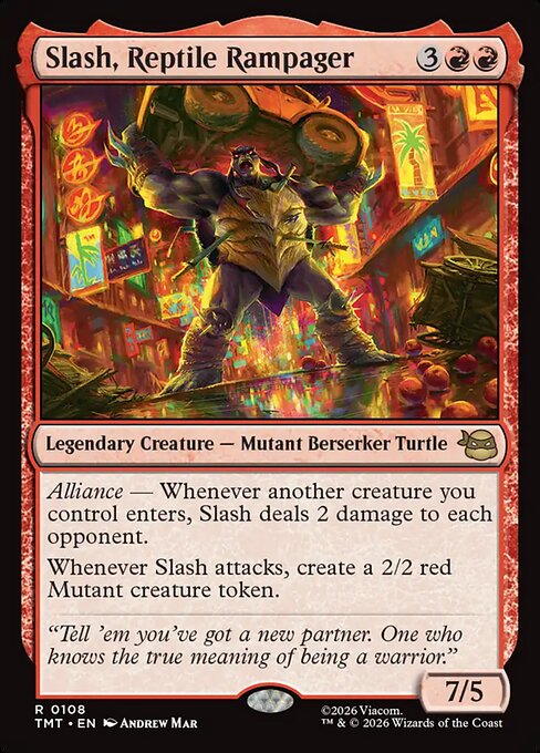 Slash, Reptile Rampager - Teenage Mutant Ninja Turtles