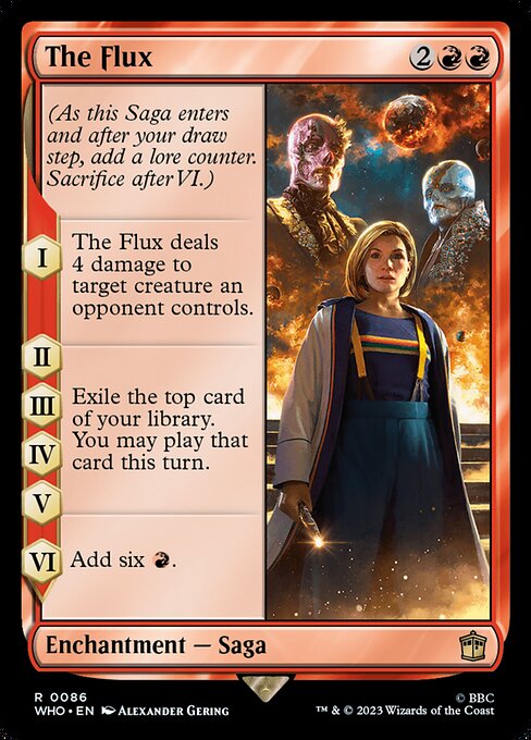 The Flux (Foil) - Universes Beyond: Doctor Who