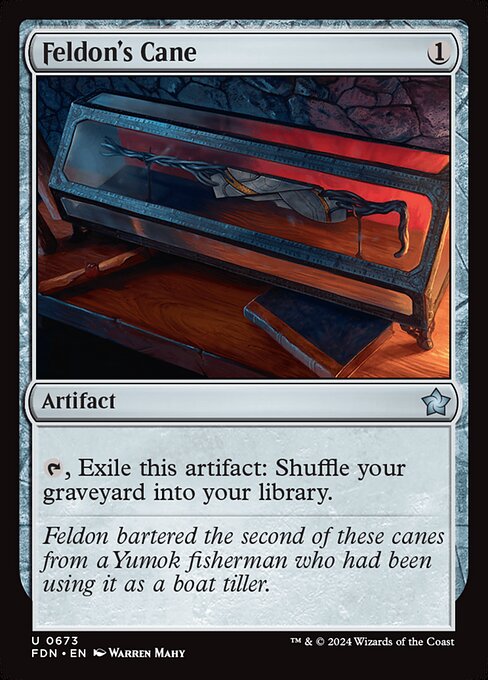 Feldon's Cane (Foil) - Timeshifted