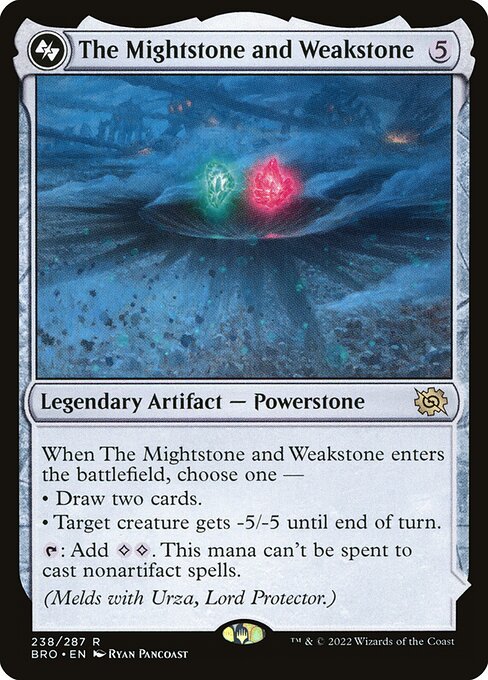 The Mightstone and Weakstone - The Brothers' War